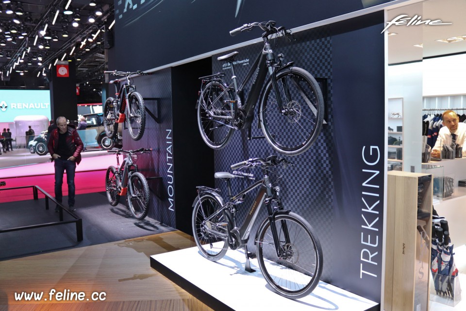 Photo stand vélos Peugeot - Salon de Paris 2018