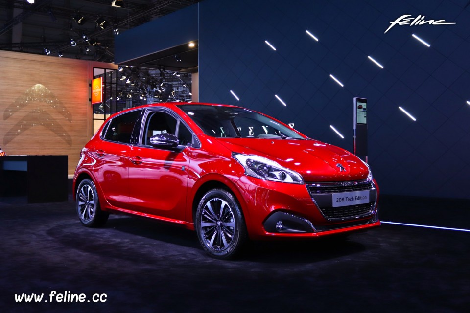 Photo Peugeot 208 Tech Edition - Salon de Paris 2018