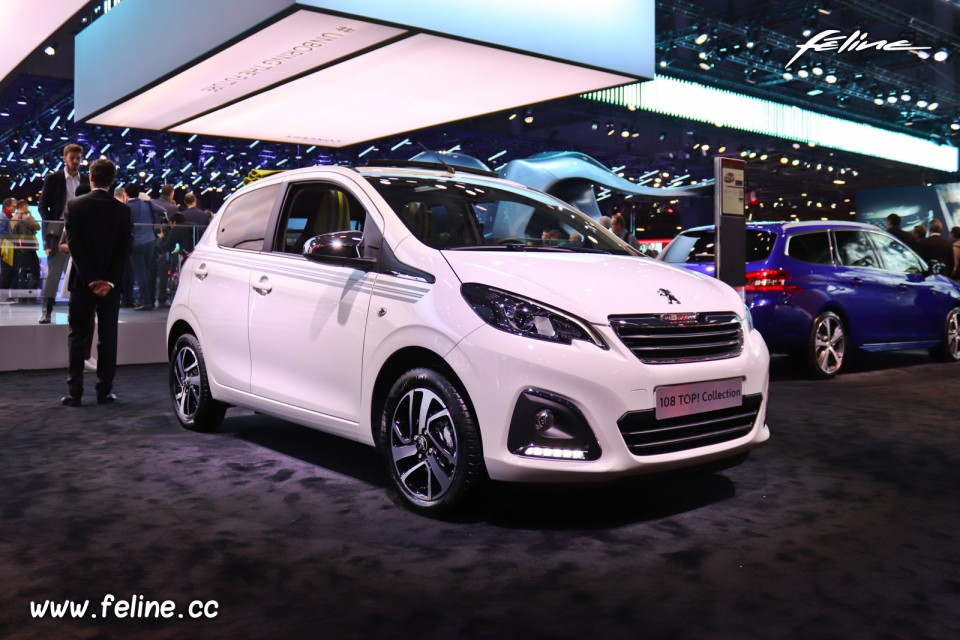 Photo Peugeot 108 Top Collection - Salon de Paris 2018