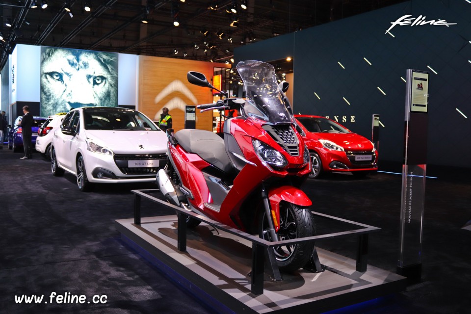 Photo scooter Peugeot Pulsion - Salon de Paris 2018