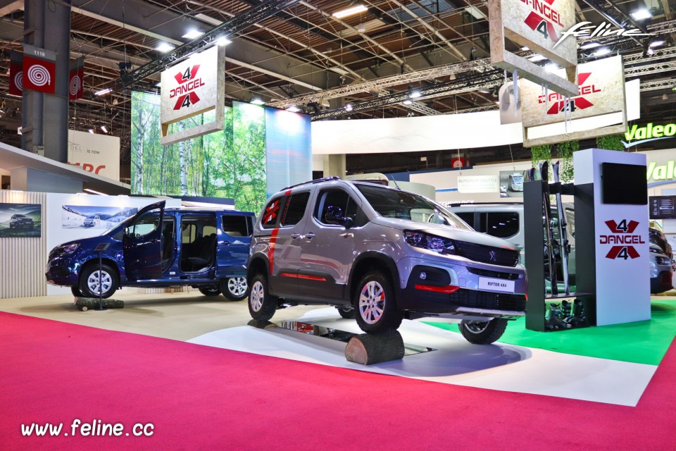 Photo Peugeot Rifter 4x4 Dangel - Salon de Paris 2018