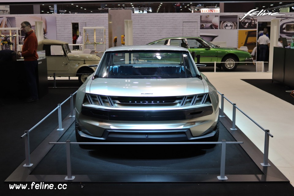 Photo Peugeot e-Legend Concept (2018) - Salon Rétromobile 2019