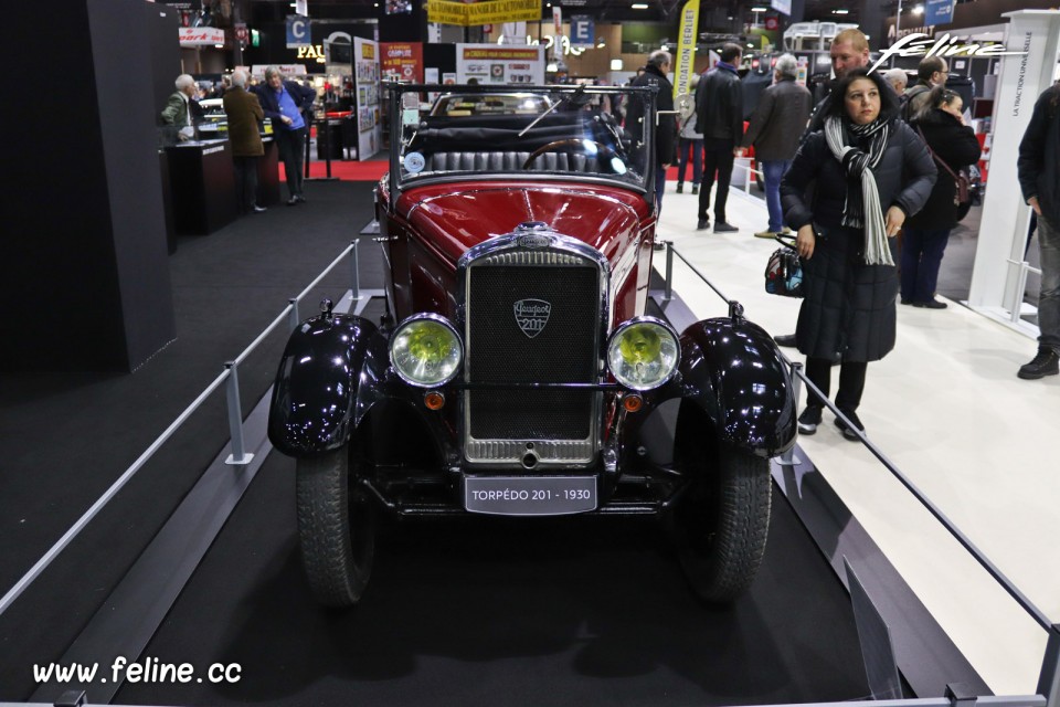 Photo Peugeot 201 Torpédo (1930) - Salon Rétromobile 2019