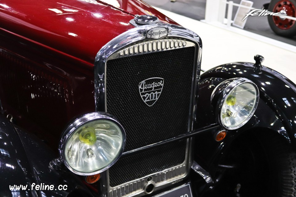 Photo calandre avant Peugeot 201 Torpédo (1930) - Salon Rétrom