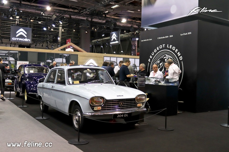 Photo Peugeot 204 GL (1966) - Salon Rétromobile 2020