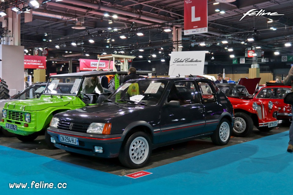 Photo Peugeot 205 GTI 1.6 - Salon Rétromobile 2020