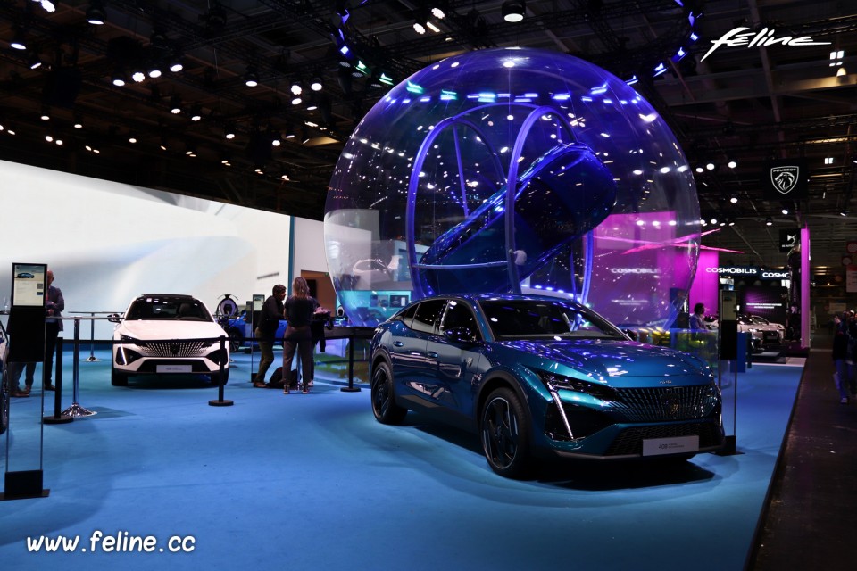 Photo stand Peugeot 408 III - Salon Mondial de l'Auto Paris 2022