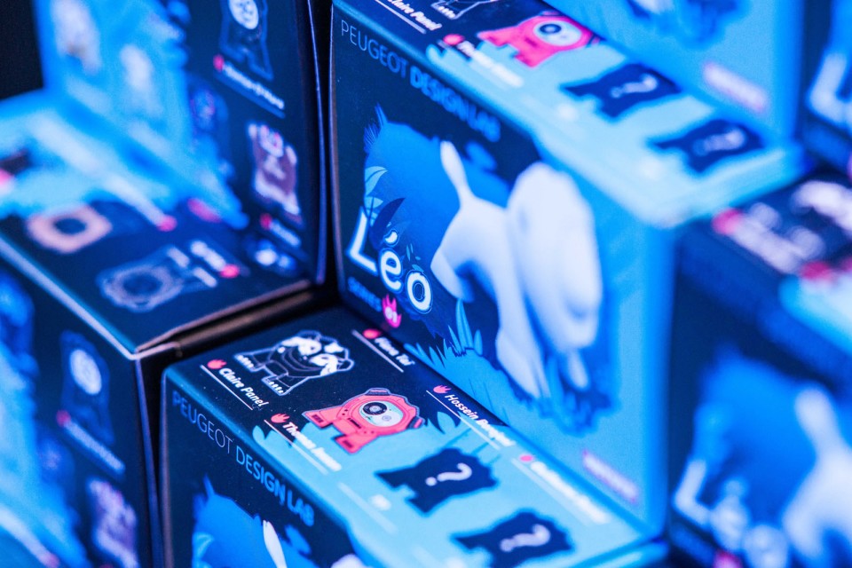 Vitrine Peugeot Avenue Paris Noël - Novembre 2014