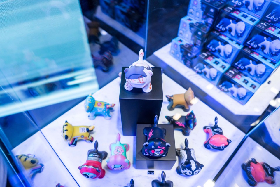 Vitrine Peugeot Avenue Paris Noël - Novembre 2014