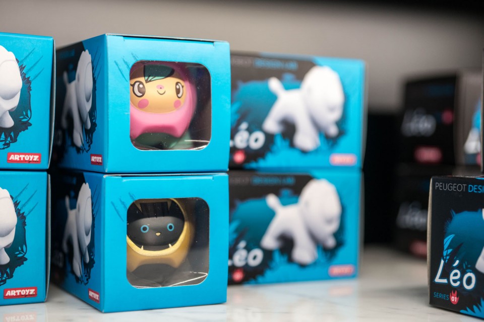 Vitrine Peugeot Avenue Paris Noël - Novembre 2014