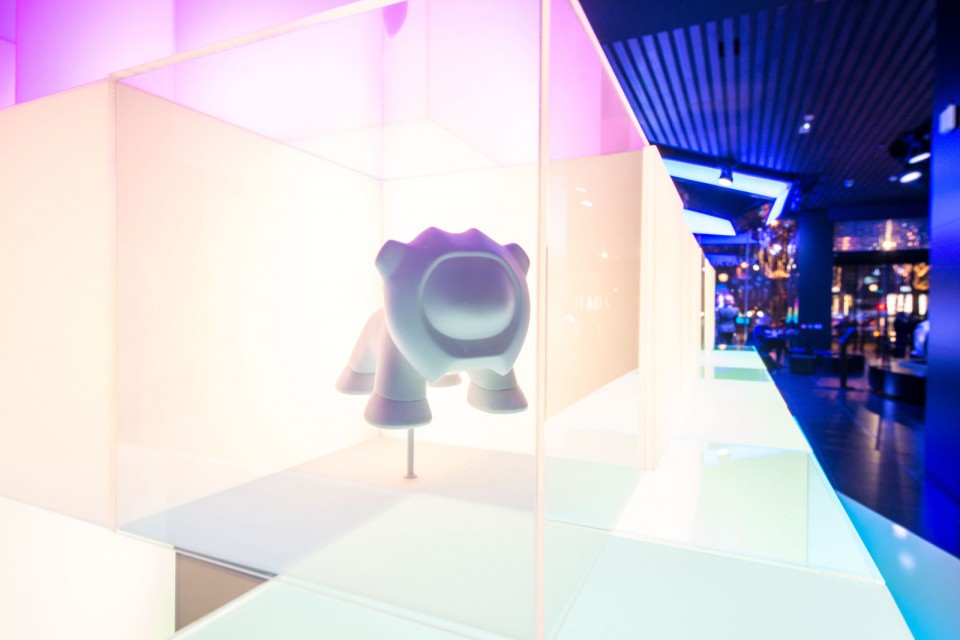 Vitrine Peugeot Avenue Paris Noël - Novembre 2014