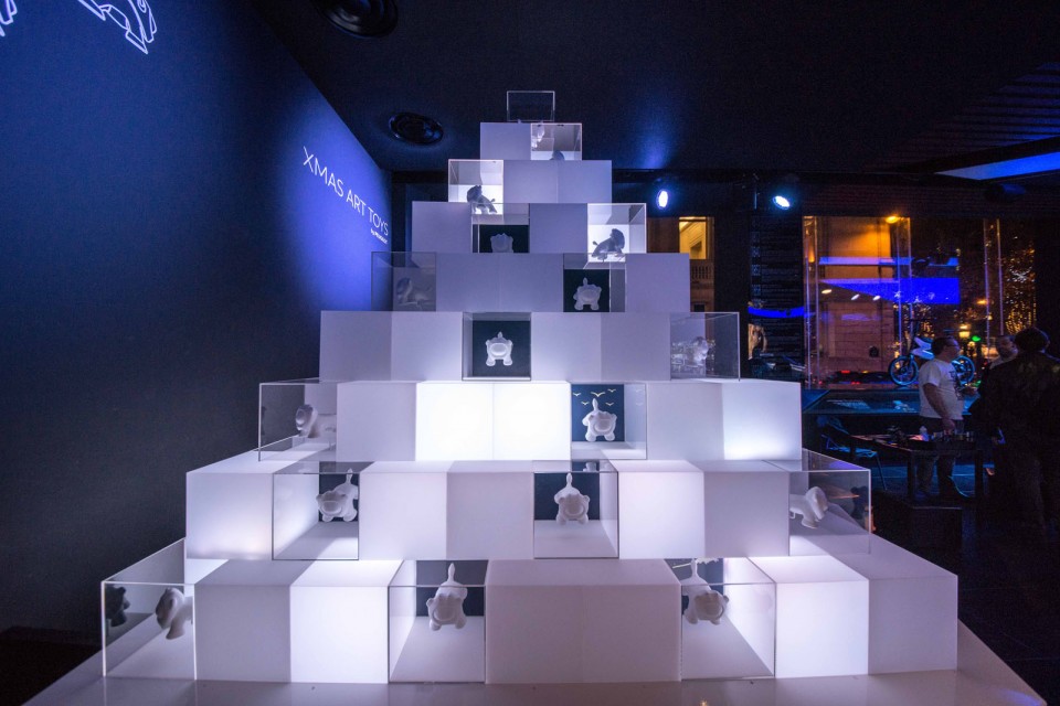 Vitrine Peugeot Avenue Paris Noël - Novembre 2014