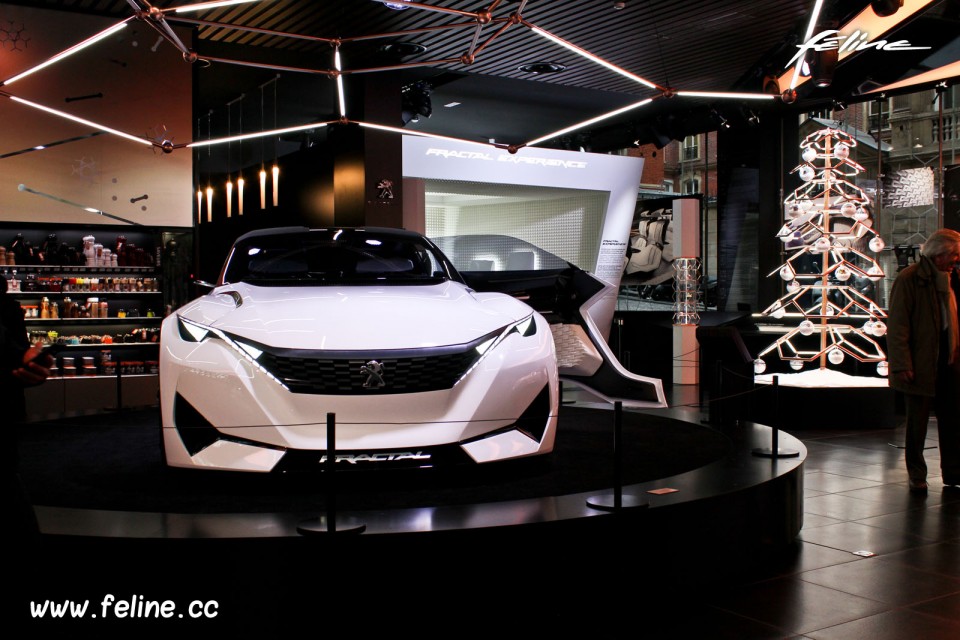 Photo Peugeot Fractal « Inspiring Christmas » @ Peugeot Avenue