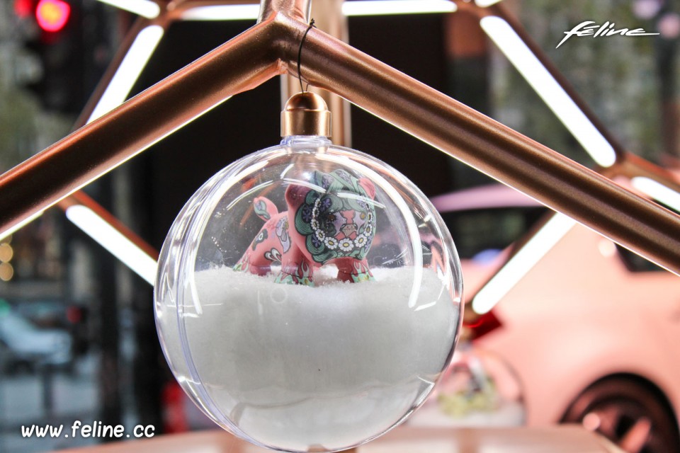 Vitrine « Inspiring Christmas » @ Peugeot Avenue Paris - Novem