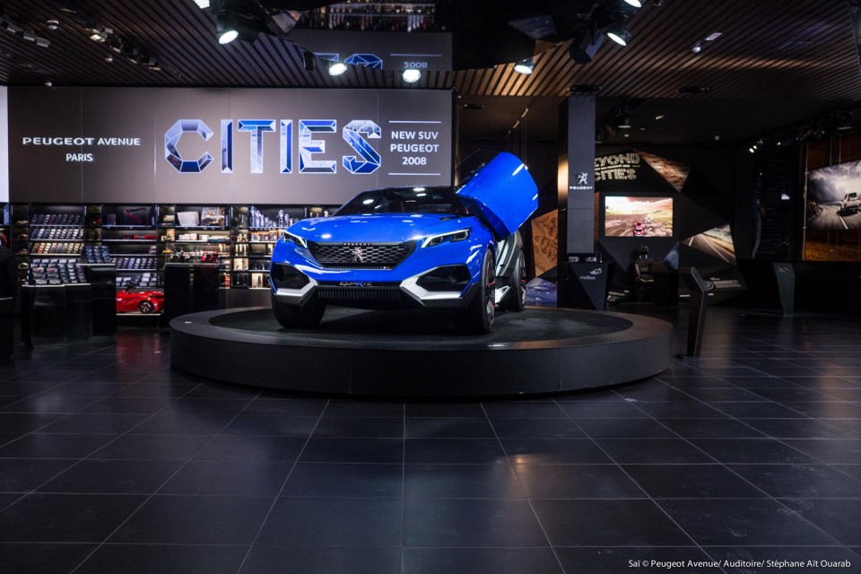 Photo Peugeot Quartz Concept Car @ Peugeot Avenue Paris - Juin 2