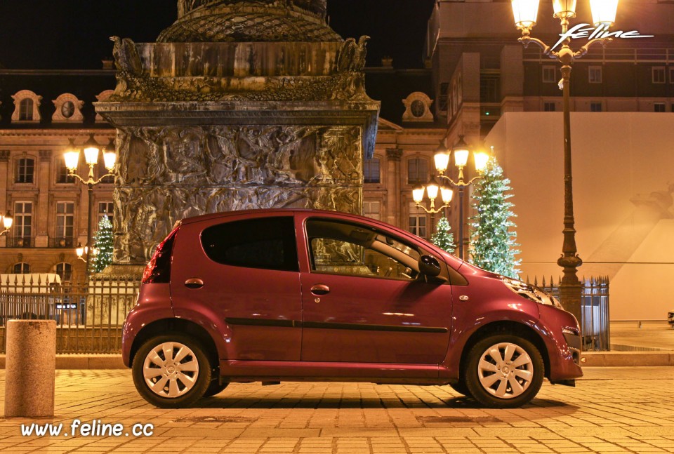 Photo Essai Peugeot 107 Active Prune Plum - 1.0e 12V 68 ch ETG5 - 1-032