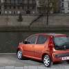 3/4 arrière Peugeot 107 Orange Mandaline - 1-006