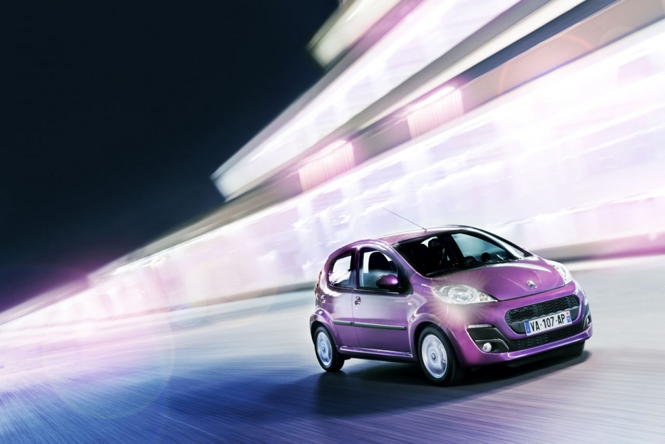 Photo Peugeot 107 Prune Plum - 1-015