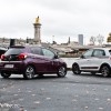 Photo comparatif Peugeot 108 Allure Top et Renault Twingo 3 Edit