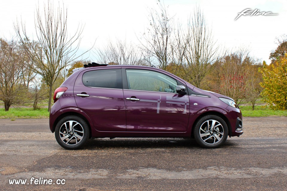 Photo profil Peugeot 108 Allure Top Red Purple