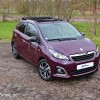 Photo Peugeot 108 Allure Top Red Purple