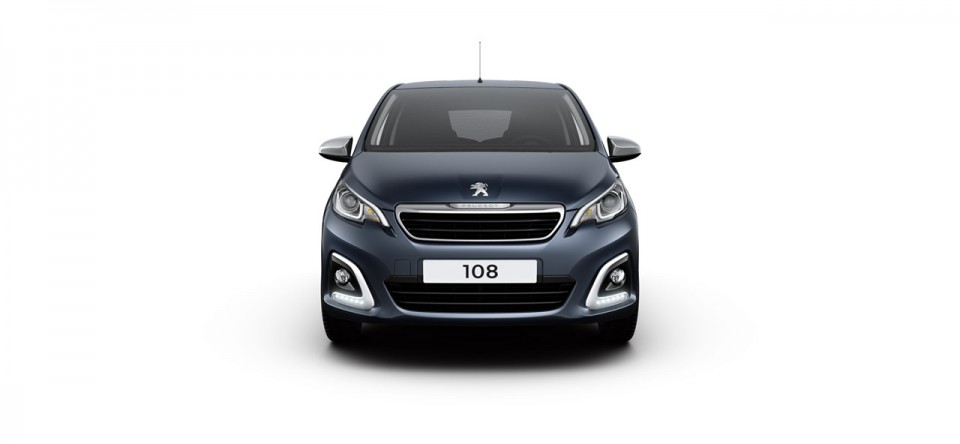 Photo face avant Peugeot 108 I Bleu Smalt