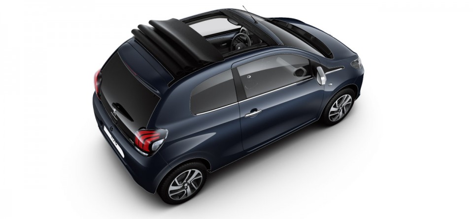 Photo  Peugeot 108 I Top Cabrio Bleu Smalt