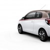 Photo 3/4 arrière Peugeot 108 I bi-colore Aïkinite / Blanc Lipizan