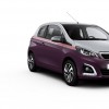 Photo 3/4 avant Peugeot 108 I bi-colore Gris Gallium / Red Purple