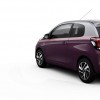 Photo 3/4 arrière Peugeot 108 I bi-colore Gris Gallium / Red Purple