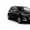 Photo 3/4 avant Peugeot 108 I Noir Caldera