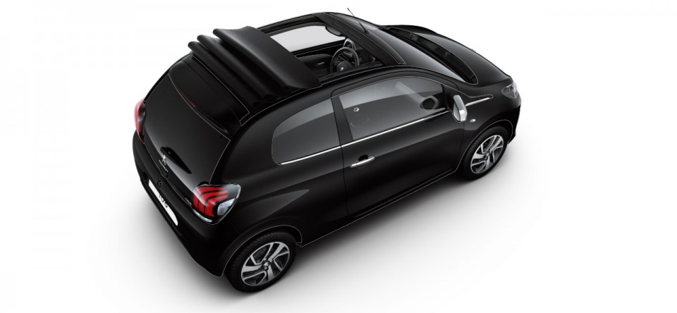 Photo  Peugeot 108 I Top Cabrio Noir Caldera