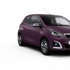 Photo 3/4 avant Peugeot 108 I Red Purple