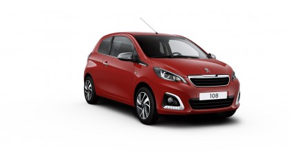 Couleurs Peugeot 108 I