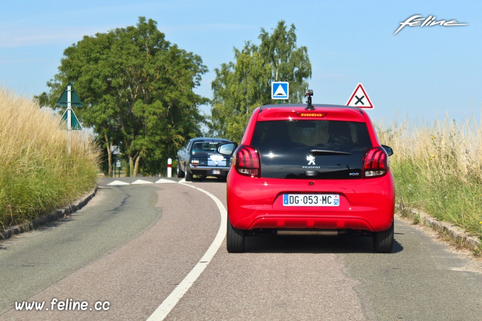 Photo essai Peugeot 108 Allure Top Rouge Scarlet