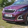 Photo face avant Peugeot 108 Allure Red Purple