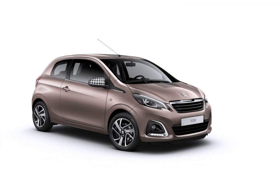 Photo officielle Peugeot 108 Cuivre Aïkinite