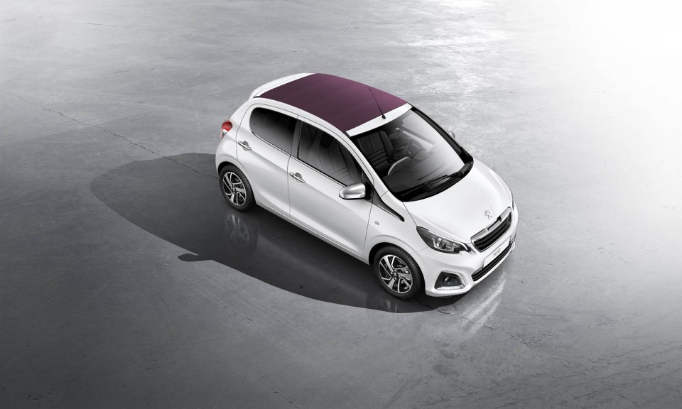 Photo Peugeot 108 Top Blanc Lipizan