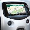Photo navigation GPS écran tactile Peugeot 108