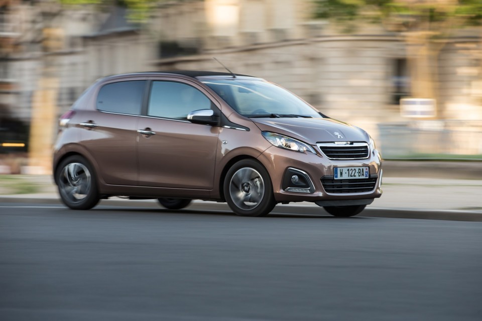 Photo dynamique Peugeot 108 Top ! Aïkinite