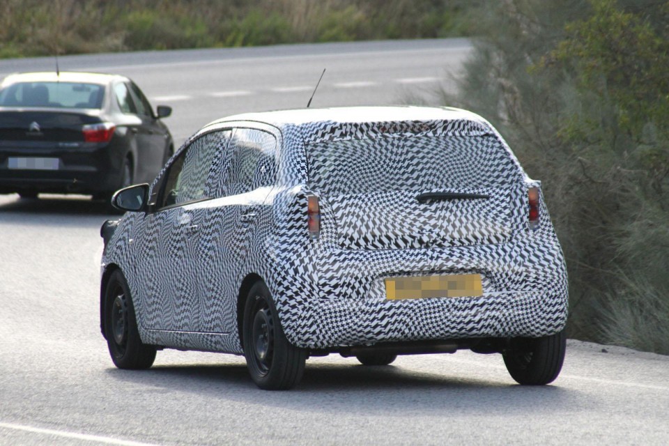 Photo espion (spyshot) Peugeot 108 I - 1-003