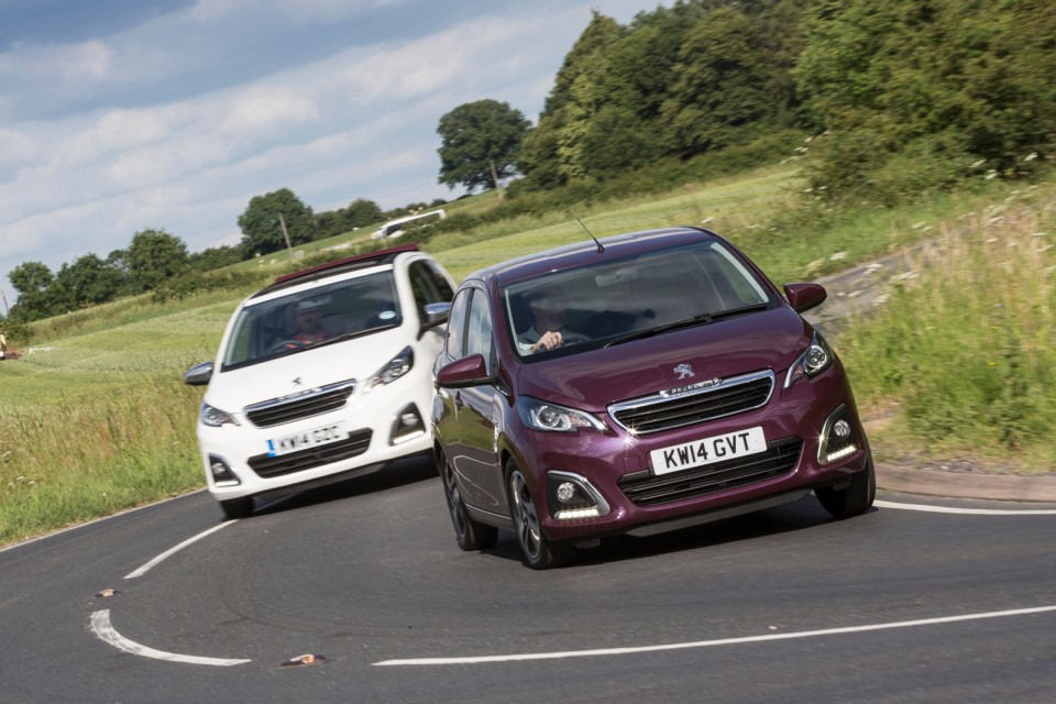 Photo officielle Peugeot 108 (UK)
