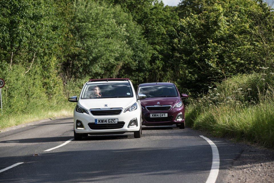 Photo officielle Peugeot 108 (UK)