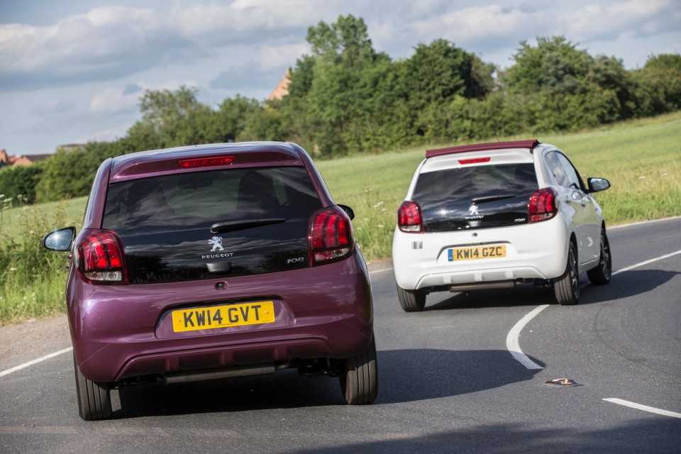 Photo officielle Peugeot 108 (UK)