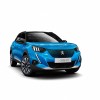 Photo 3/4 avant (fond blanc) Peugeot e-2008 II GT Electrique (20