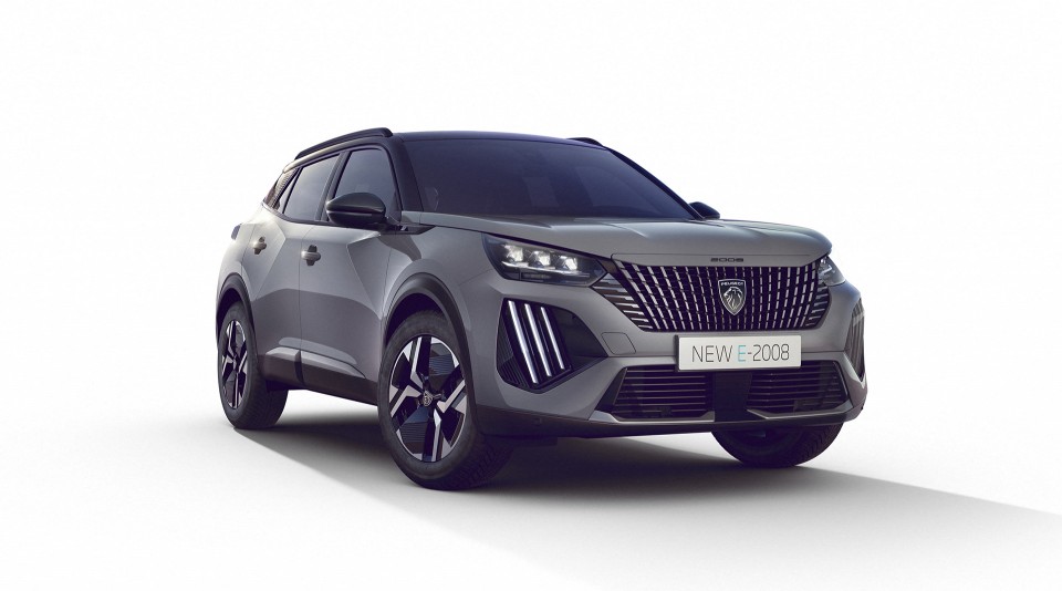 Photo Gris Selenium Peugeot e-2008 II restylée (2023) - Photos Peugeot ...