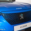 Photo calandre avant Peugeot e-2008 II GT Bleu Vertigo (2019)