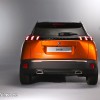 Photo face arrière Peugeot 2008 II GT Orange Fusion (2019)