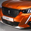 Photo pare-chocs avant Peugeot 2008 II GT Orange Fusion (2019)