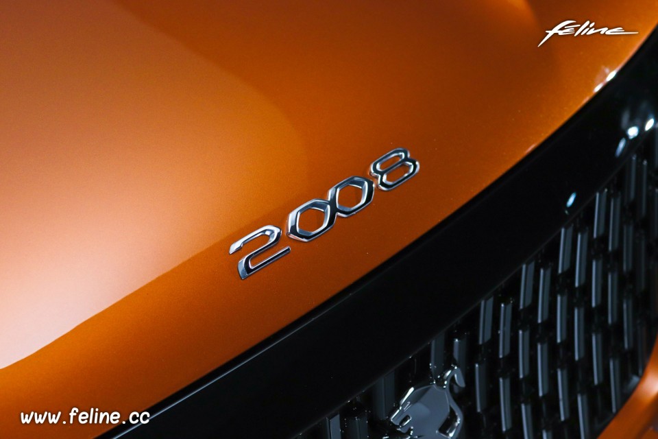 Photo badge 2008 Peugeot 2008 II GT Orange Fusion (2019)